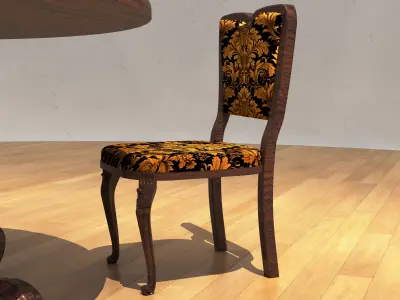 Dining Room Set 2 3D model