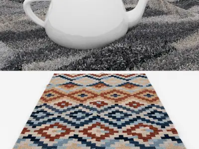 Rugs No 836 Low-poly 3D model
