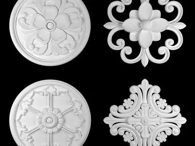 Rosettes 17 3D model