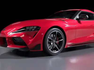 Toyota Supra 2020 3D model