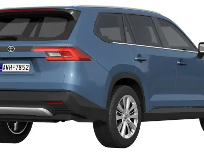 Toyota Grand Highlander 3D model