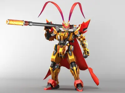 Wukong Transformer 3D Model 3D model