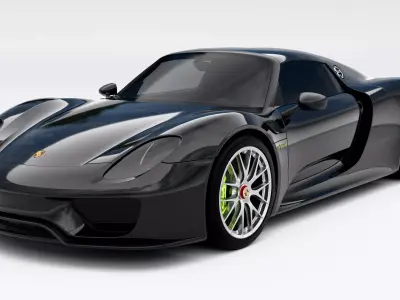 Porsche 918 Spyder 3D model