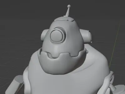 Simple Robot Model Free 3D model