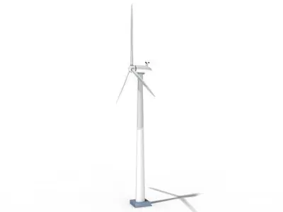 wind turbine 3D model
