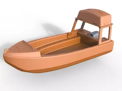 Rescue Boat  3D print model