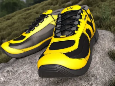 Sneakers only 3D model