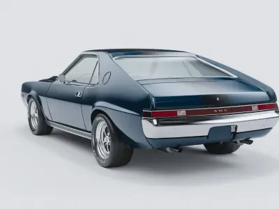 1968 AMC AMX 3D model