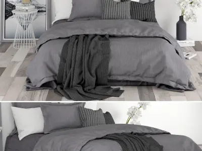 Bedroom set 12 3D model