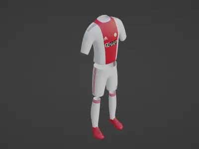 Ajax Sportwear Low-poly 3D model