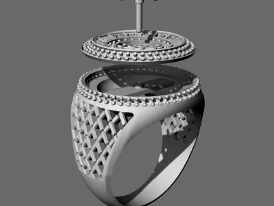 anillo casino 3D print model
