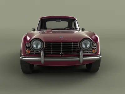 of Triumph GTR4 Dove  3D model