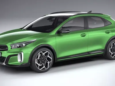 Kia Xceed 2023 3D model