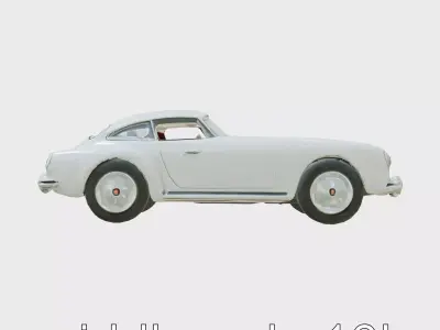 Classic Vintage Car Coupe Texture