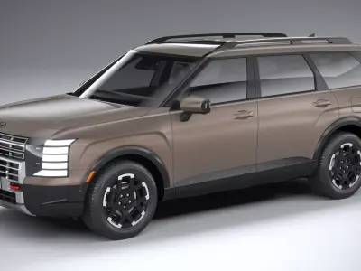 Hyundai Palisade XRT Pro 2026 3D model