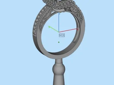 gold ring code 31 3D print model