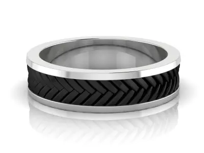 Ring M152 The luxury for woman and men wedding ring 3D print model