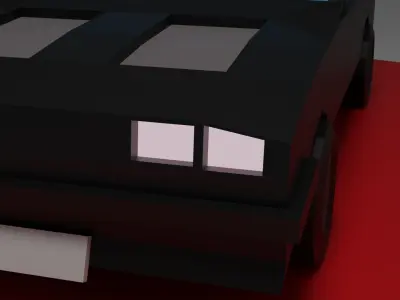 Low Poly Car  3D model