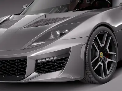 Lotus Evora 400 2016 3D model