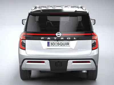 Nissan Patrol 2025 3D model purchase