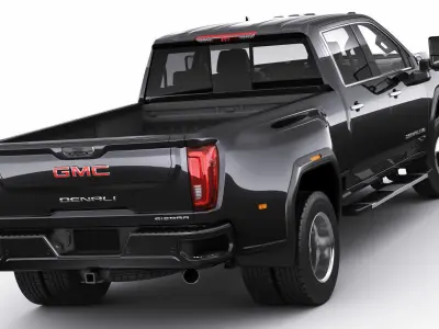 Sierra 3500HD Denali  2020 3D model