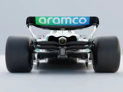 Aston Martin AMR23 REWORK 3D model