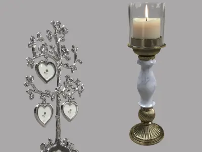 Decorative set Raffaello 3D model