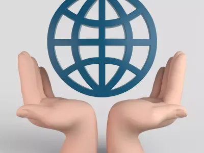 Statuette World 3D model