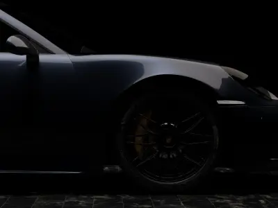 Porsche 911 Carrera GTS 3D model purchase