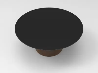 Cago Coffee Table Low-poly 3D model