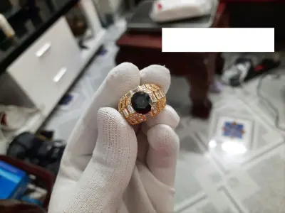 Luxury Emerald Style Diamond Ring 3D Jewelry Model 03 3D print model