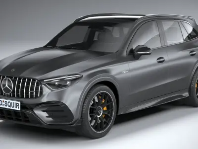 Mercedes-Benz GLC63 S AMG E Performance 2024 3D model