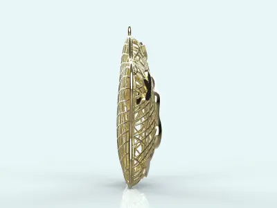 Pendant 3D print model get