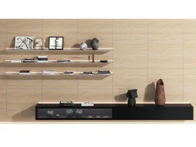 Rimadesio wall set Modulor Day 3D model