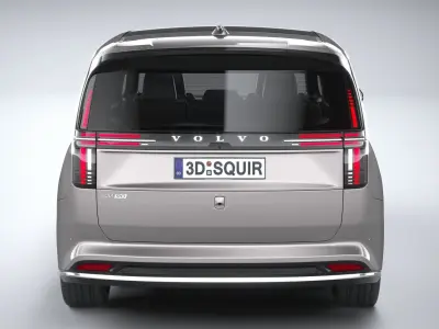 Volvo EM90 2024 3D model