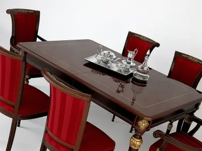 Ceppi Dining Furniture 3D model