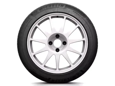 Tarmac Car Wheel 1 3D model