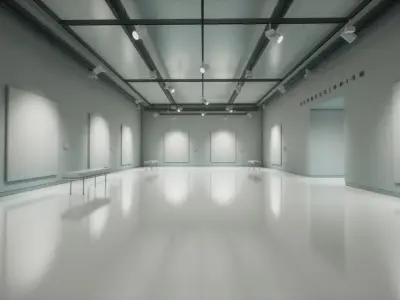 Art Gallery 009 UE4 3D model