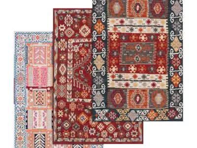 Rug Set 2064 3D model
