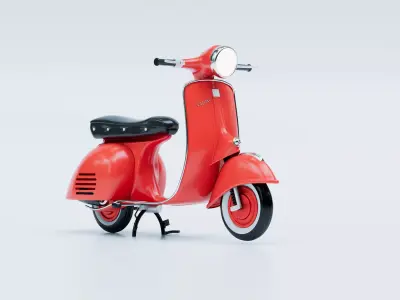 VESPA scooter 3D model
