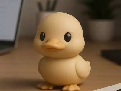 Duck - Kawaii Animals Collection 3D print model