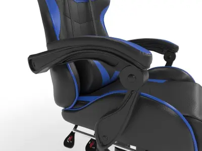 Gaming Chair Low-poly 3D model get