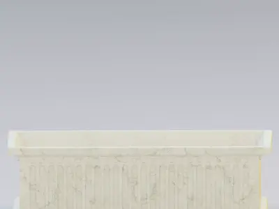 Garden urn planter49 3D model