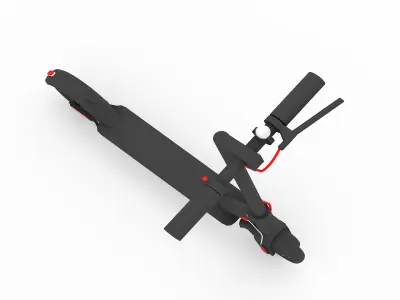Electric Scooter 2 3D model