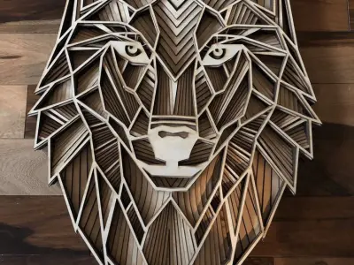 multilayer art works 3D Model Collection