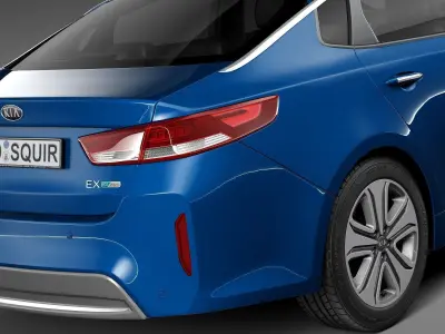 Kia Optima Hybrid 2017 3D model