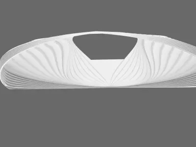 alwakrah aljanoub stadium-qatar 2022 world cup 3D model 3D model