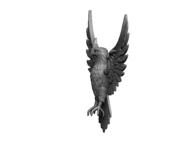 eagle pendant 3D print model purchase