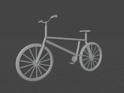 Simple Bike Free 3D model
