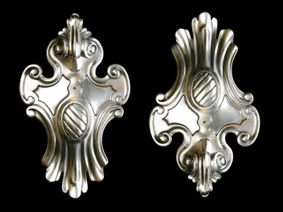 Classic carved 116 3D model